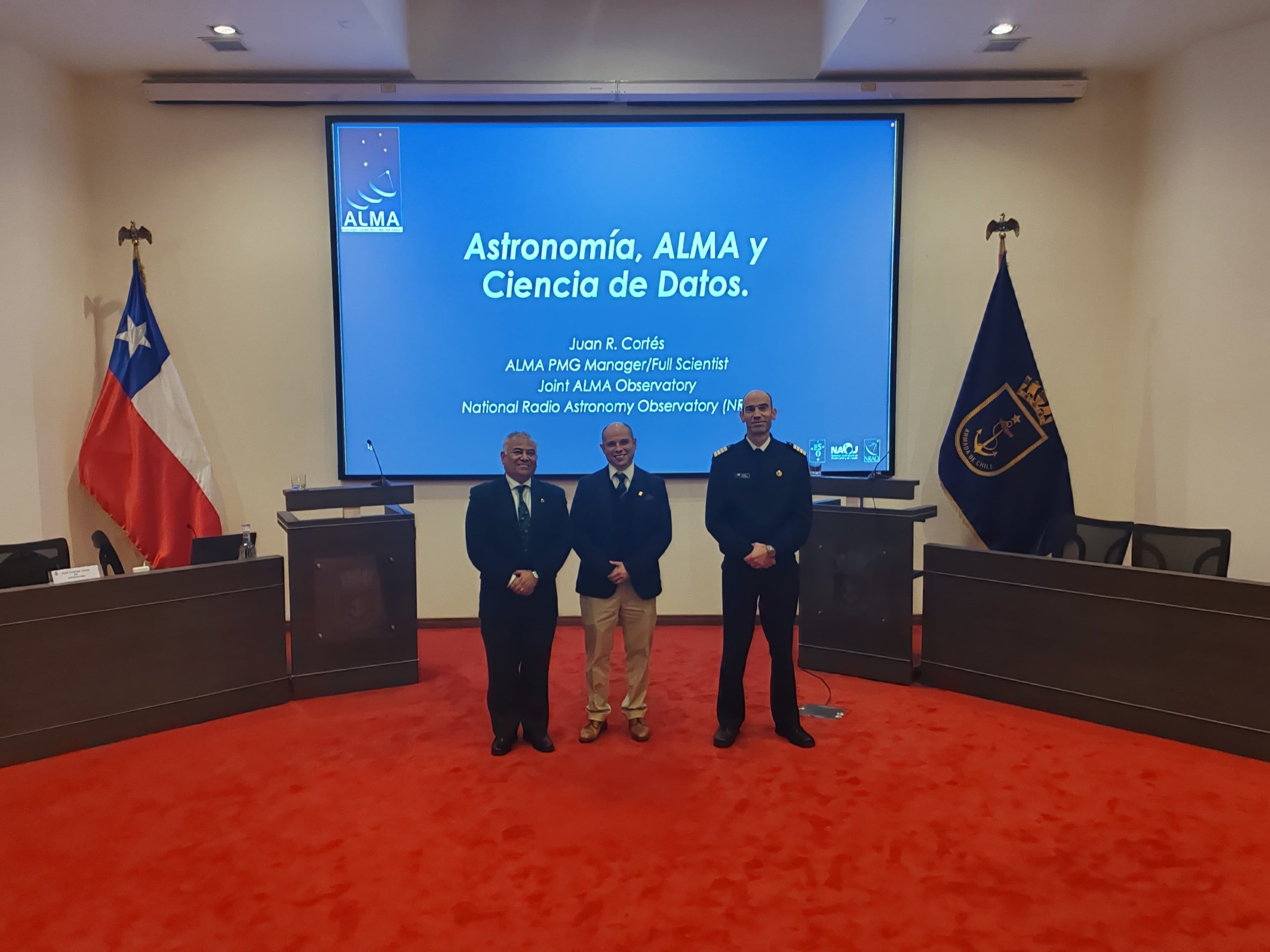 Lee más sobre el artículo Conferencia de Astronomía en la Academia de Guerra Naval