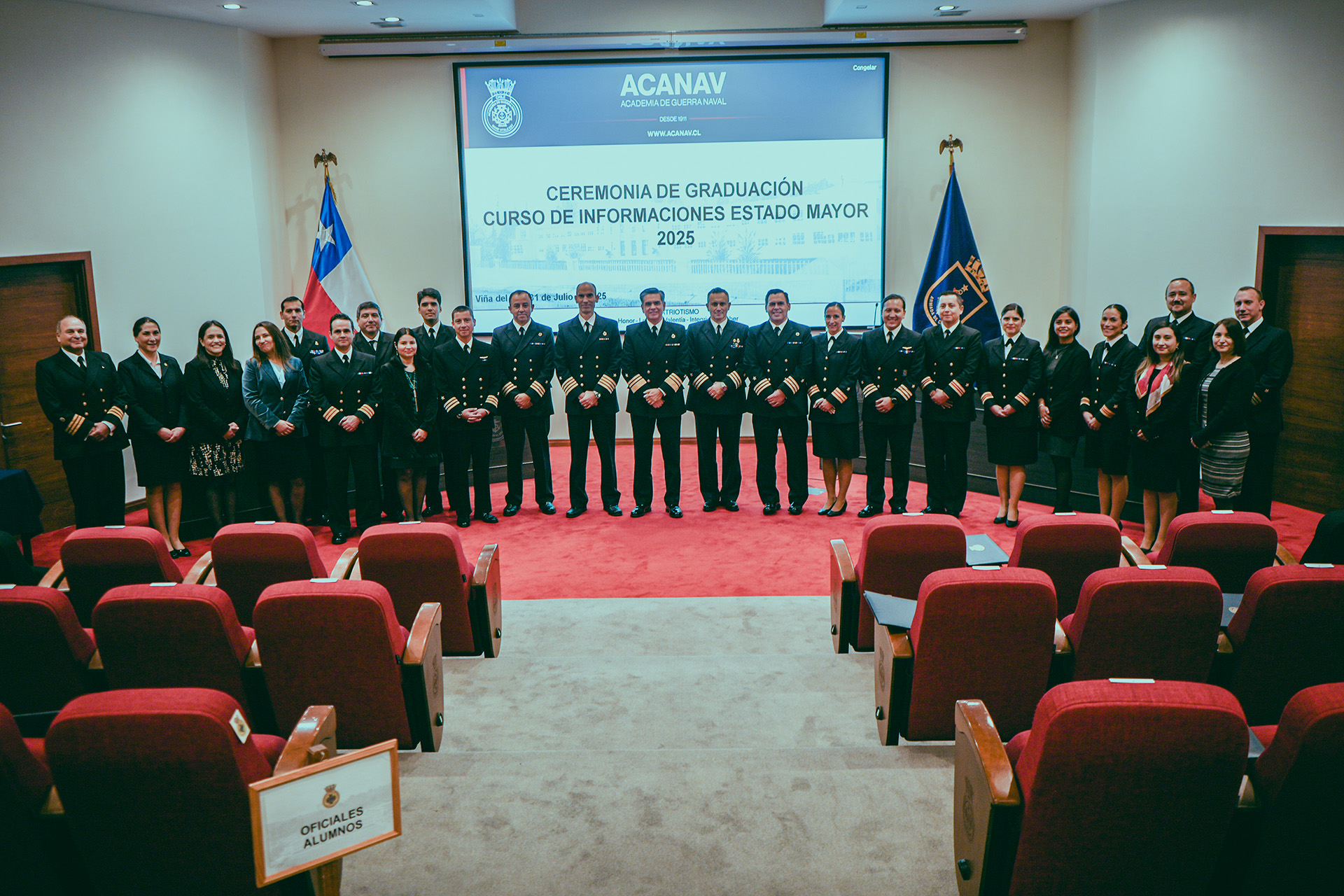 Lee más sobre el artículo FINALIZÓ CURSO DE INFORMACIONES DE ESTADO MAYOR 2025