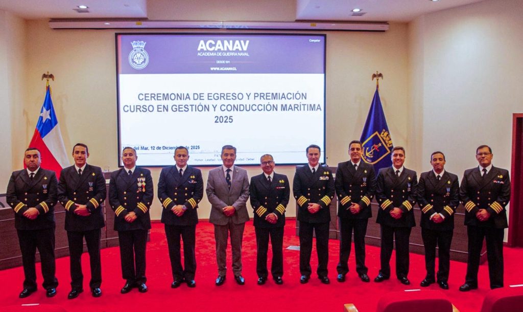 EGRESÓ GENERACIÓN AÑO 2025 DEL CURSO DE GESTIÓN Y CONDUCCIÓN MARÍTIMA