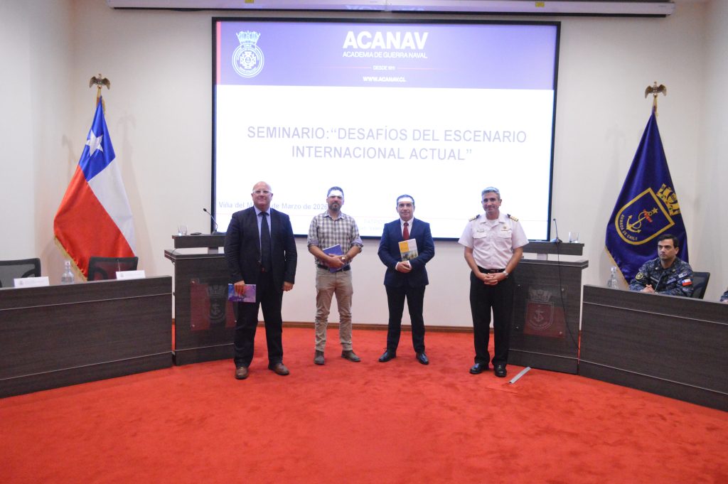 ACADEMIA DE GUERRA NAVAL REALIZÓ SEMINARIO “DESAFÍOS DEL ESCENARIO INTERNACIONAL ACTUAL”