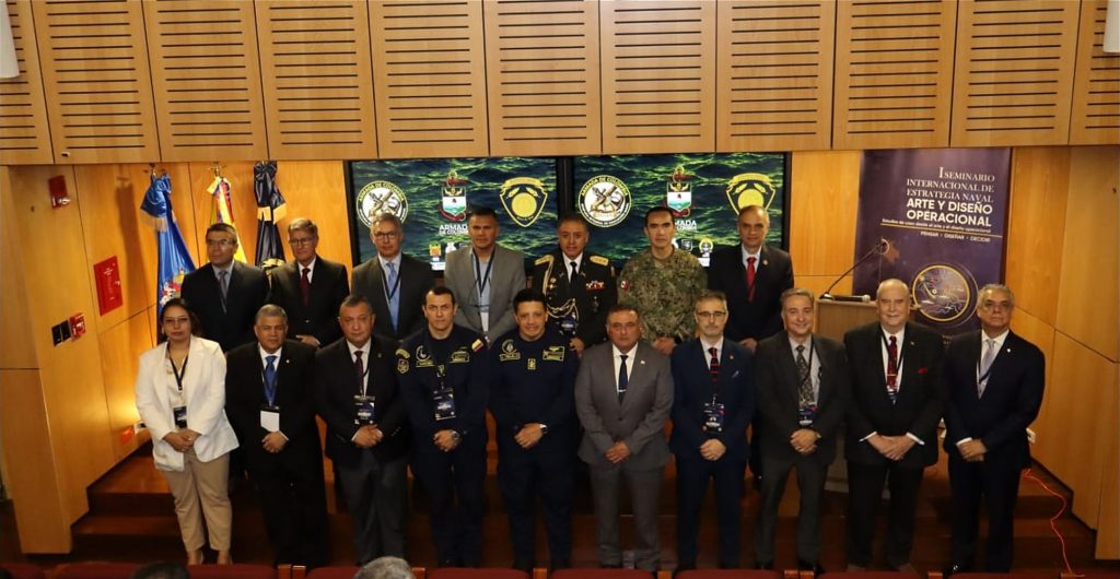 Profesor de ACANAV participa en “I Seminario Internacional de Arte y Diseño Operacional” de la Academia Naval de Estudios Estratégicos de la Armada de Colombia.